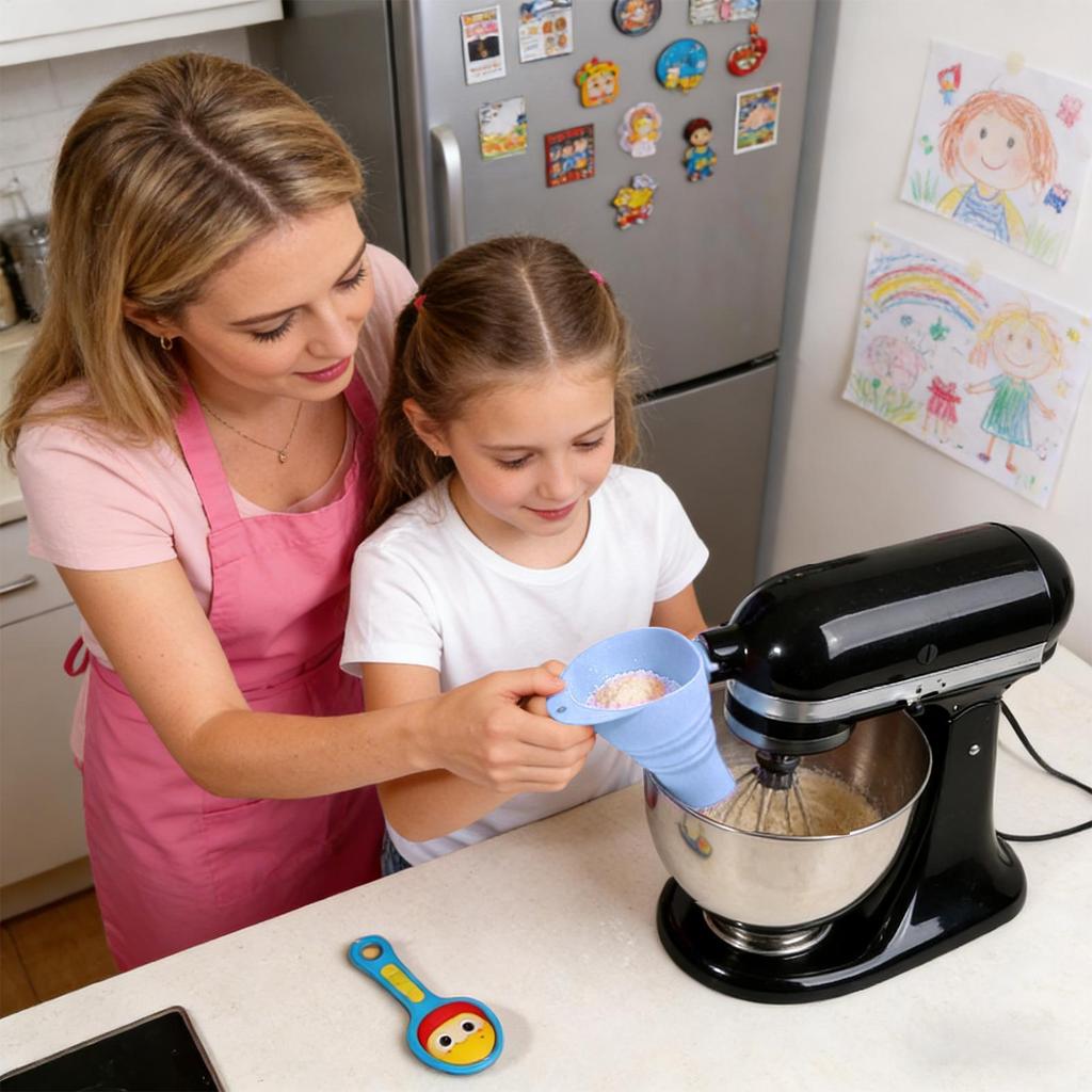 Collapsible Silicone Funnel Foldable Kitchen Funnel for Flour Easy Pour Into Bottles Containers Mess Free Baking Cooking Tools
