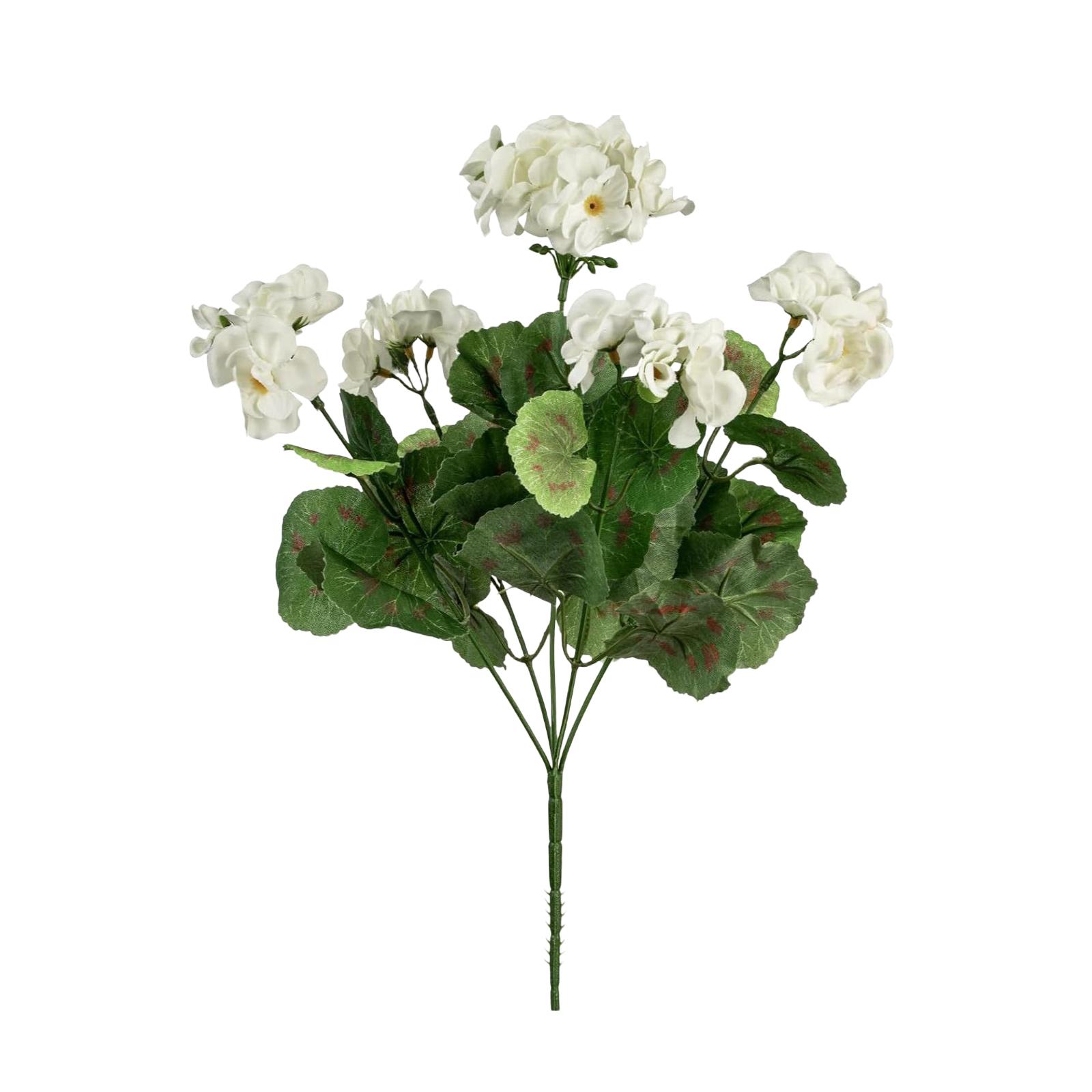 

Simulated Begonia Geranium Flower Wedding Home Holiday Decoration One Size