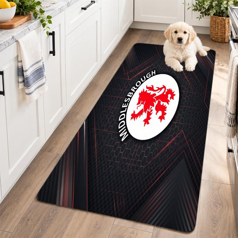 Flannel Kitchen Mat Middlesbrough Soft Area Rug Non Slip Floor Carpet Home Decoration