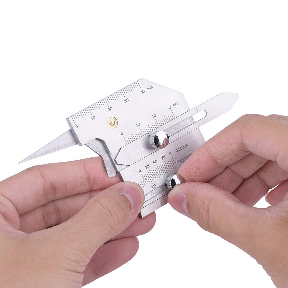 1pc Stainless Steel HJC 40 Welding Gauge Welded Surfaces Joints Undercut Height Gage