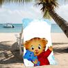 Beach Towel with Daniel Tiger's Neighborhood Pattern - soft,absorbent,machine washable Lightweight&Modern,swimming,Travel Essentials