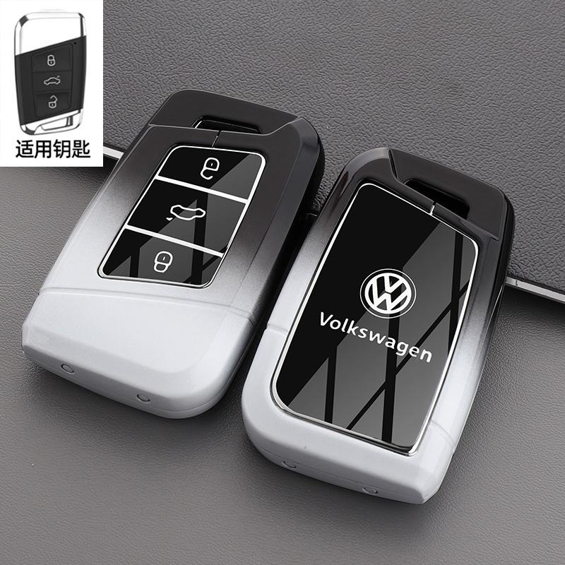 2026 Hot For VW VOLKSWAGEN Car Key Case Cover Shell For VW Volkswagen Golf 7 MK7 Tiguan MK2 For SEAT Ateca Leon FR 2 Ibiza For S