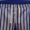 Nike X Bode Astro Grabber SS24 Striped Elastic Mid-Waist Fitted Warm Casual Shorts Unisex Bottoms Blue White FJ0206-122
