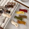 Retro Simple Wavy Acetate Shape Hair Clips Woman Girls Sweet Exquisite HairPins Colorful Barrettes Fashion Hair Accessories New