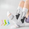 Female Spring and Autumn Professional Badminton Sports Running Fitness Sweat Absorption Deodorant Calf Pressure Socks