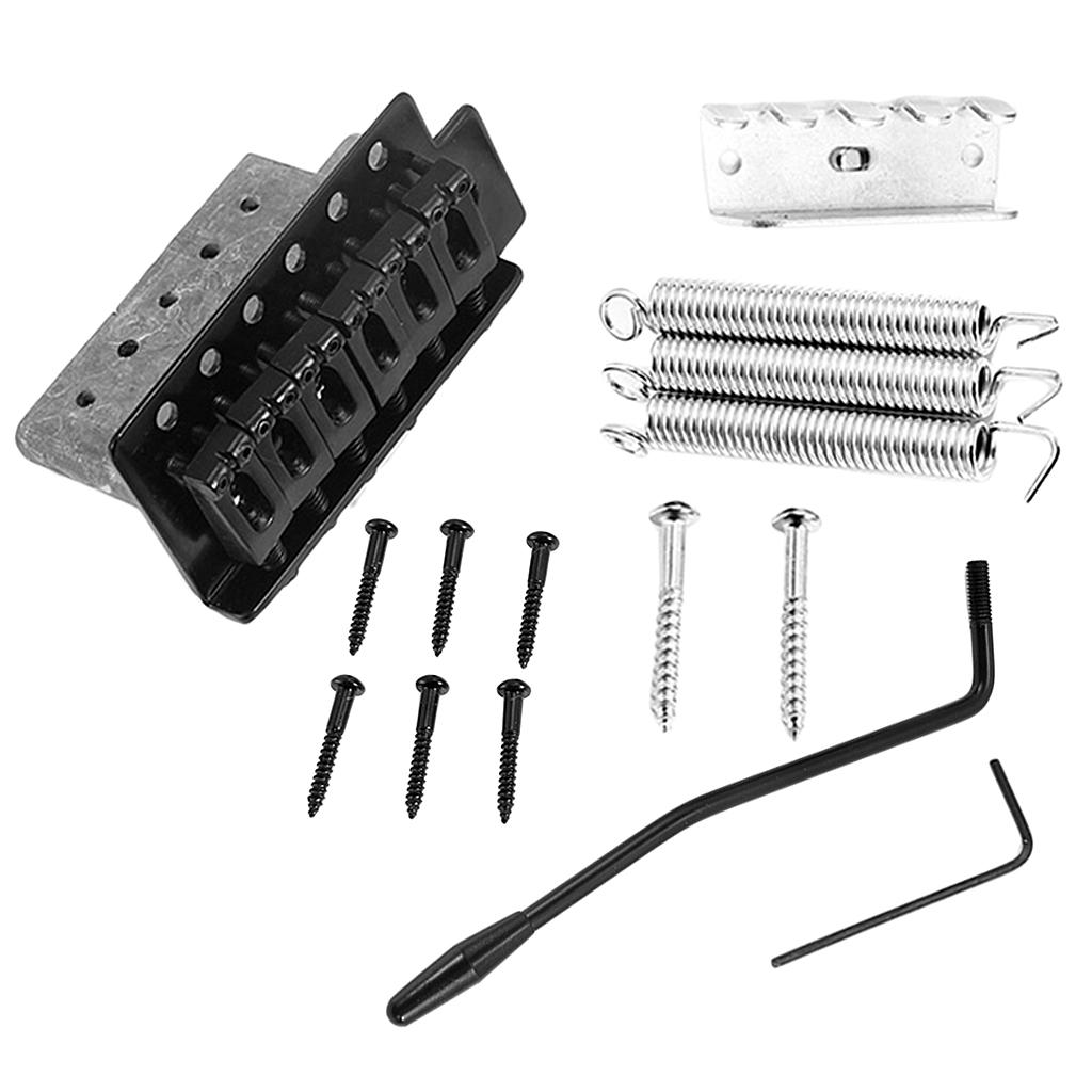 

Electric Guitar Single Bridge Crank Bar Screws Wrench Spring for ST чёрный