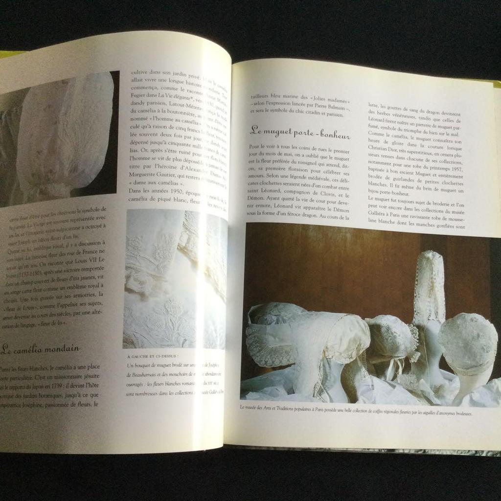 [USED] Flower Embroidery Motif Trapunto Buti Western Books Design Collection Flower