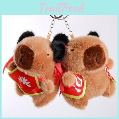 Fire Tortoise Plush Doll Keyring With Short Plush Material For Kids Gift And Accessories