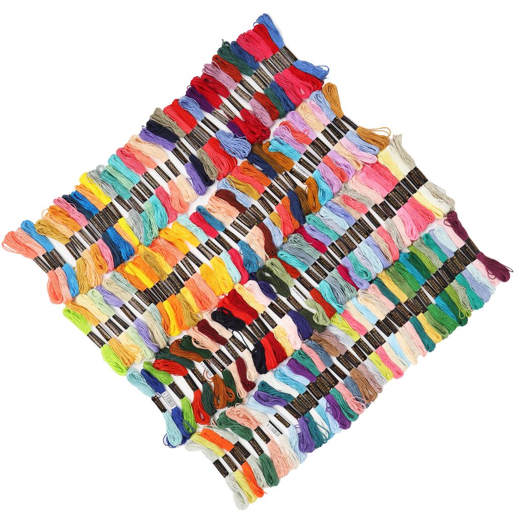 150Pcs Sewing Thread Colorful Polyester Material Household Hand Made Needlework Supplies