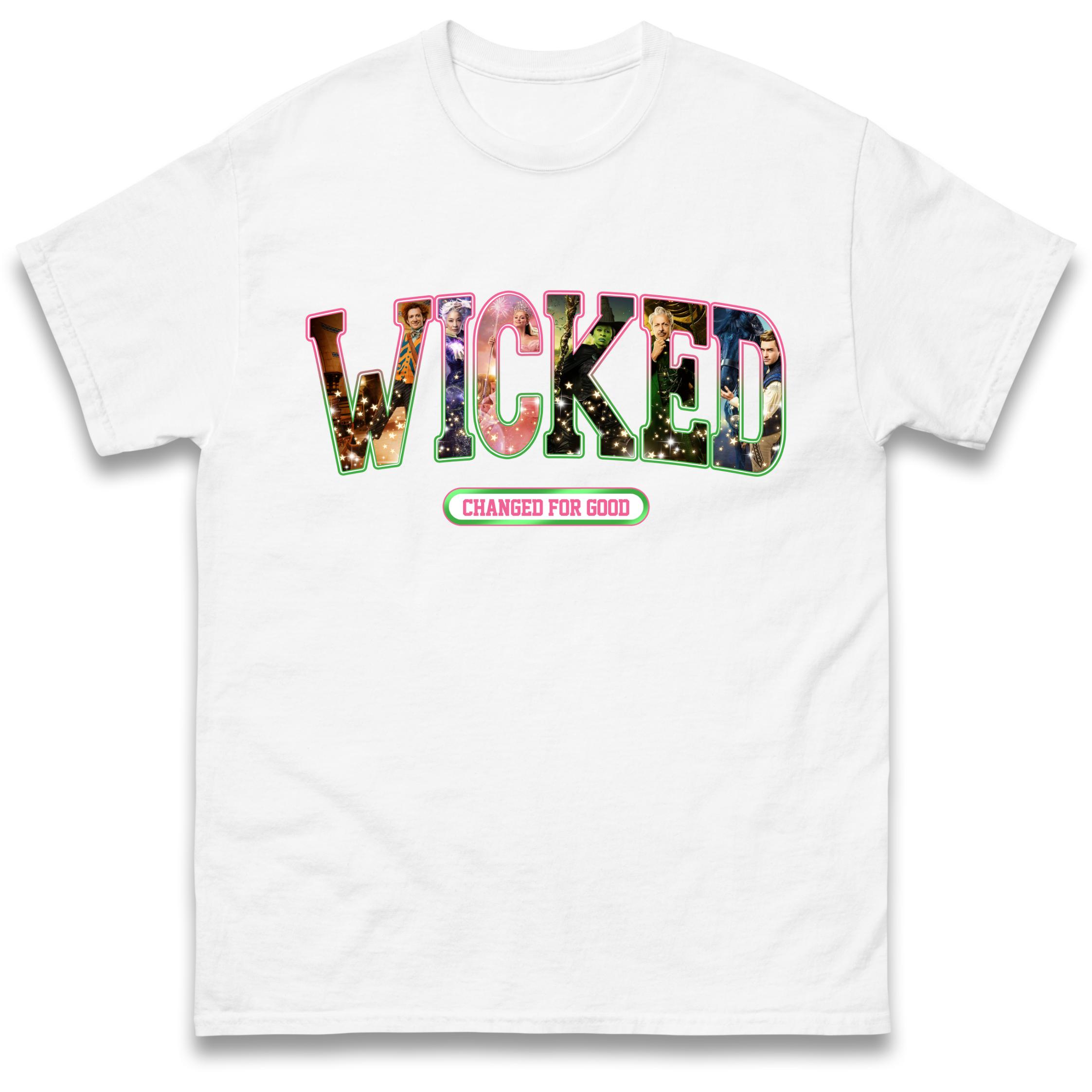 Wicked Changed For Good Mens T Shirt Womens Tops Tees XL