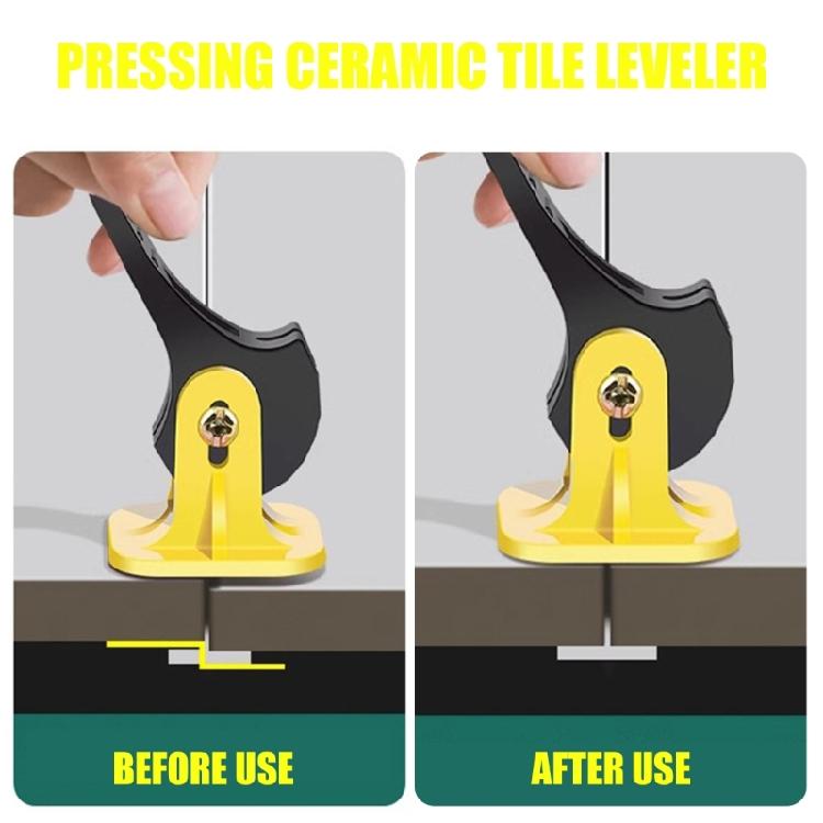 50pcs/Pack Tile Leveling Systems Equipment For Indoor And Outdoor Flooring With User Friendly Press Functionality