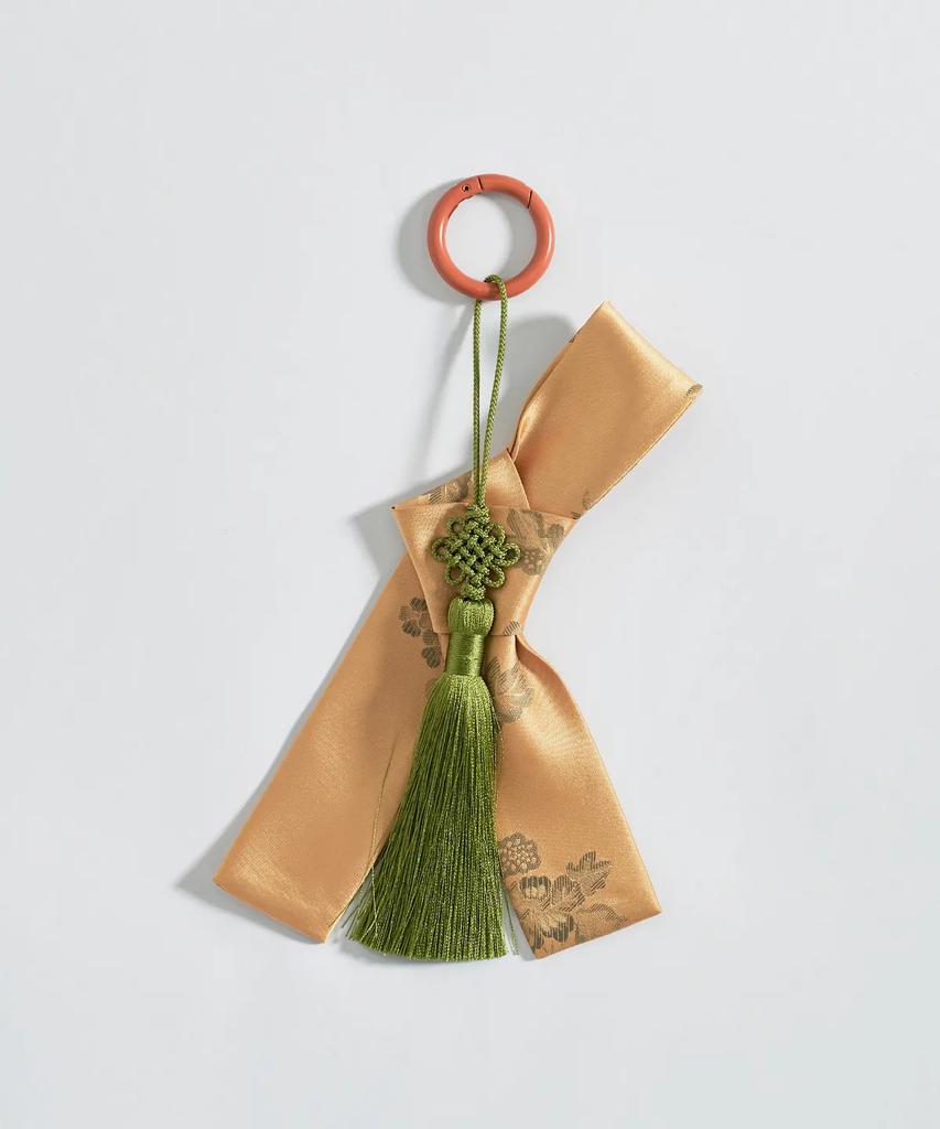 CCOMAQUE Ribbon Decoration Keyring Rp43M224