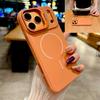 New Silicone Heat Dissipation Shockproof Case For IPhone 17 Air 16 15 14 13 12 11 17 Pro Max Magnetic Magsafe Lens Holder Cover