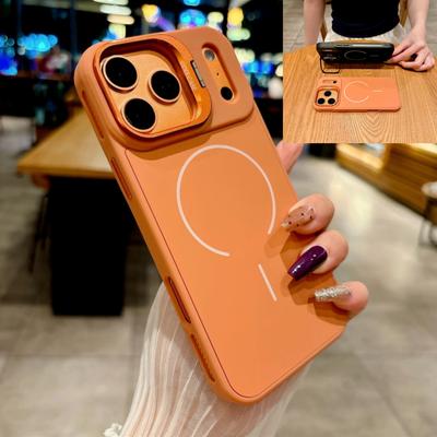 Neue Silikon Wärmeableitung Stoßfeste Hülle Für IPhone 17 Air 16 15 14 13 12 11 17 Pro Max Magnetische Magsafe Linsenhalter Abdeckung