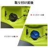 ANTC Fuel Cap Cover for Suzuki Jimny 2019+ JB64/JB74, with Lock, Custom Fuel Tank Gas Cap, Carbon Fiber (Blue)