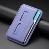 Hidden Strap Magnetic Leather Wallet Card Holder Case for Magsafe IPhone 14 13 15 17 16 12 Pro Max Plus I16 Mac Safe Stand Cover