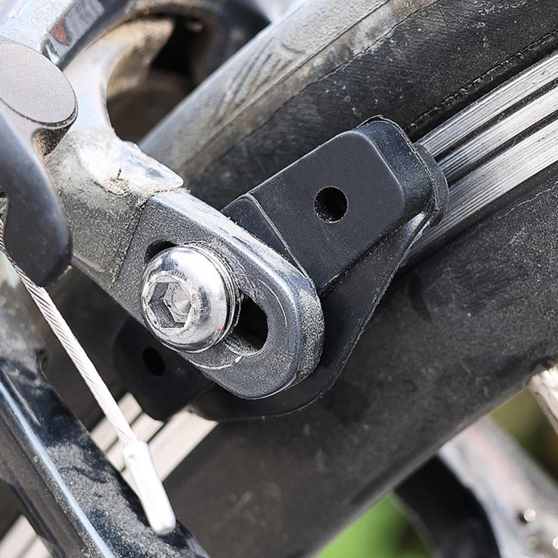 1 Pair Premium Bike Brake Pads Mountain and Road Bicycle V-Brake Pads Bike Rubber Brake Blocks Easy Installation