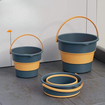 Opvouwbare Emmer Outdoor Visemmer Autoreizen Thuis Draagbare Verdikte Plastic Autowasemmer