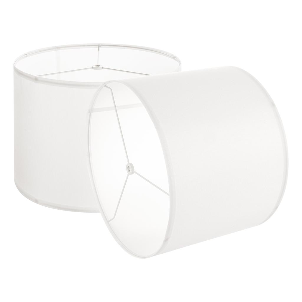 SucceBuy Drum Lamp Shade Medium Drum Linen Lampshade Replacement Lamp Shade for Table Lamps Floor Lamps Pendant Lights