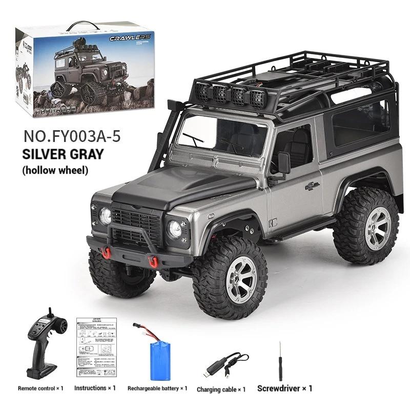 

FY003-5 RC 4DW 1:12 simulation climbing car can be modified with controllable light group and remote control car model toy срібло сірий колір