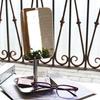 Dulton Rectangular Mirror with 245mm X 120mm X 120mm Tray, (H) (W) (D), K755-920