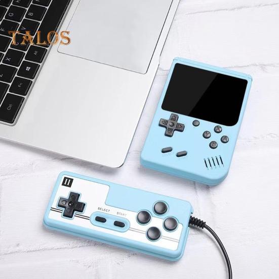 Wiederaufladbares Retro-Spielekonsolen-Set, kompaktes Design, tragbares, benutzerfreundliches nostalgisches TV-Spielgerät mit Controller