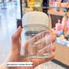 High-Temperature Resistant Chubby Glass Cup - Portable Mini Water, Shaker, Milk, Coffee, and Soy Milk Cup