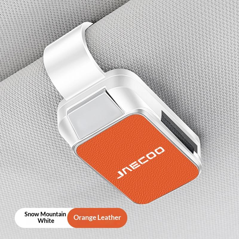 JAECOO J5 J6 J7plus jaecoo J8 J7Phev car glasses case car glasses clip sun visor sunglasses clip leather interior glasses clip Type A