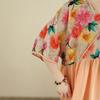 DIMANAF New 2026 Women Plus Size Casual Long Dress Summer Cotton Loose Oversize Maxi Beach Sundress Elegant Vintage Lady Print Floral
