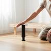 Adjustable Bed Frame Leg Easy Installation Bed Slat Center Support Telescopic Furniture Foot Sturdy Duty Non-Slip Base