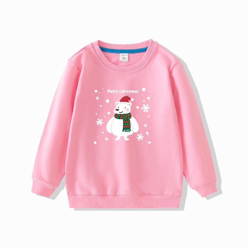 2023 Children's Spring Pullover: Little Snowman Christmas Hoodie and Base Layer Shirt