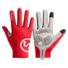 Sports Cycling Glove Full Finger Mountain Bike Gloves with Antislip Shock Absorbing Pad, Touchscreens Road Biking Gloves