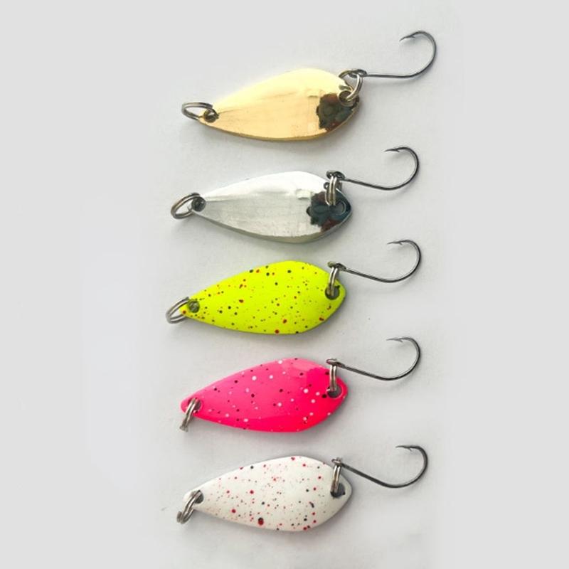 Fishing Baits Fishing Spoons Metal Lures Hard Fishing Lure Fishing Accessory Spinner Baits