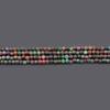 4mm Faceted Rose Three-Color Rainbow Jade Natural Stone Loose Beads for DIY Jewelry 