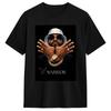 Fally Ipupa Musician Cotton T Shirt For Men's Summer  Y2K Funny T-Shirts O-Neck Hippie Tees Oversize Pattern Clothing