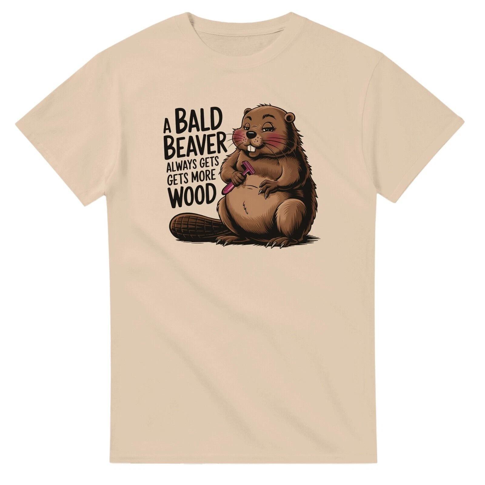 A Bald Beaver Gets More Wood T-Shirt XXXXL