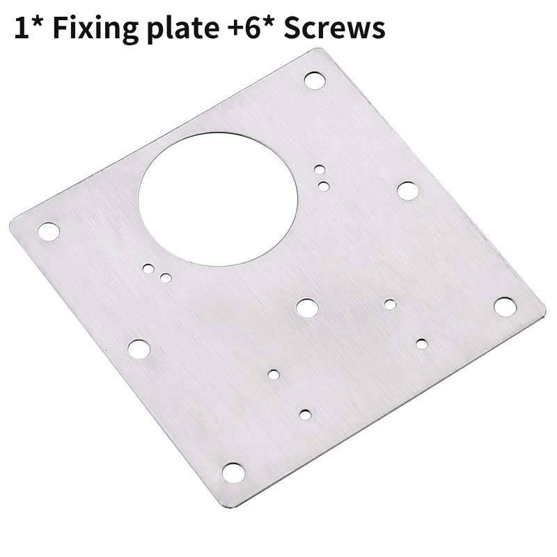 Cupboard Door Kitchen Hinge Repair Kit Plate Fixing Screws Cabinet Durable Tool