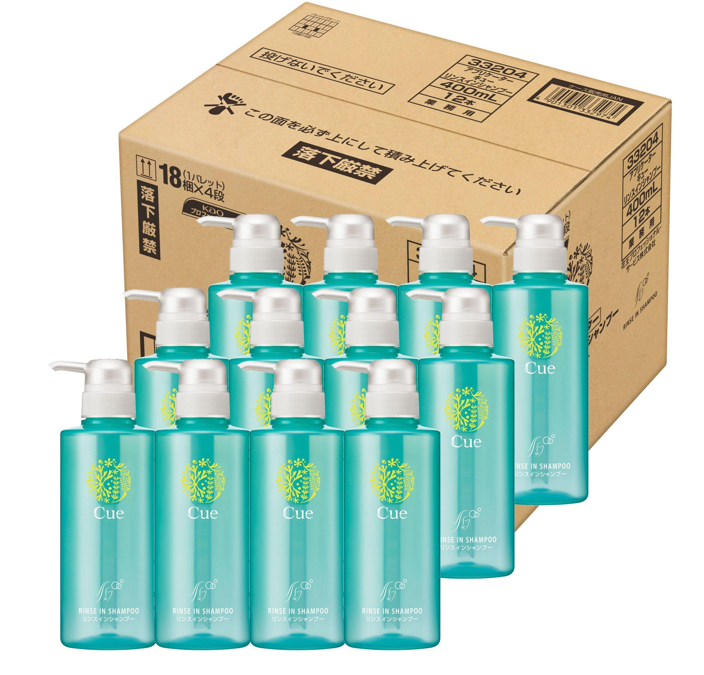 

Аппликатор Cue Шампунь 400 мл 12 флаконов Professional [Коробка продаж] Смываемый (Серия Као)