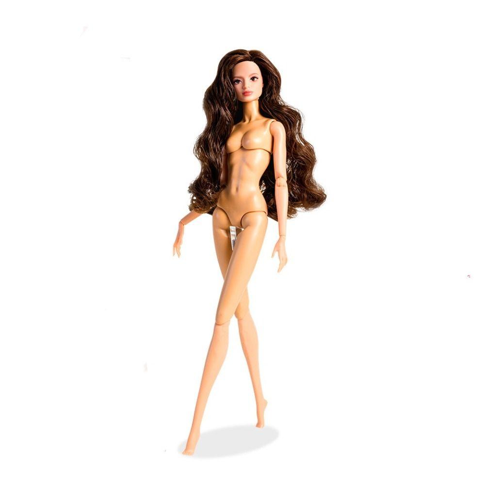 Blond Hair Supermodel Doll Joint Movable Doll Body Dress Up 1/6 BJD Doll DIY Toy