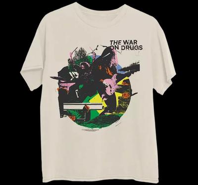 The War on Drugs T-Shirt Zen-Diagramm 2024 Tour 100% Baumwolle T-Shirt Herren T-Shirts Oberteil S-5XL