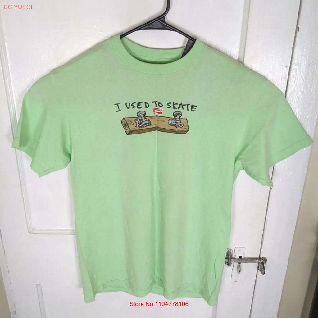 Vtg Y2k Shortys Skateboards Funny T Shirt Grunge Unisex M Usa Fabric Surf Vintage Top For Everyday Wear Comfortable Casual