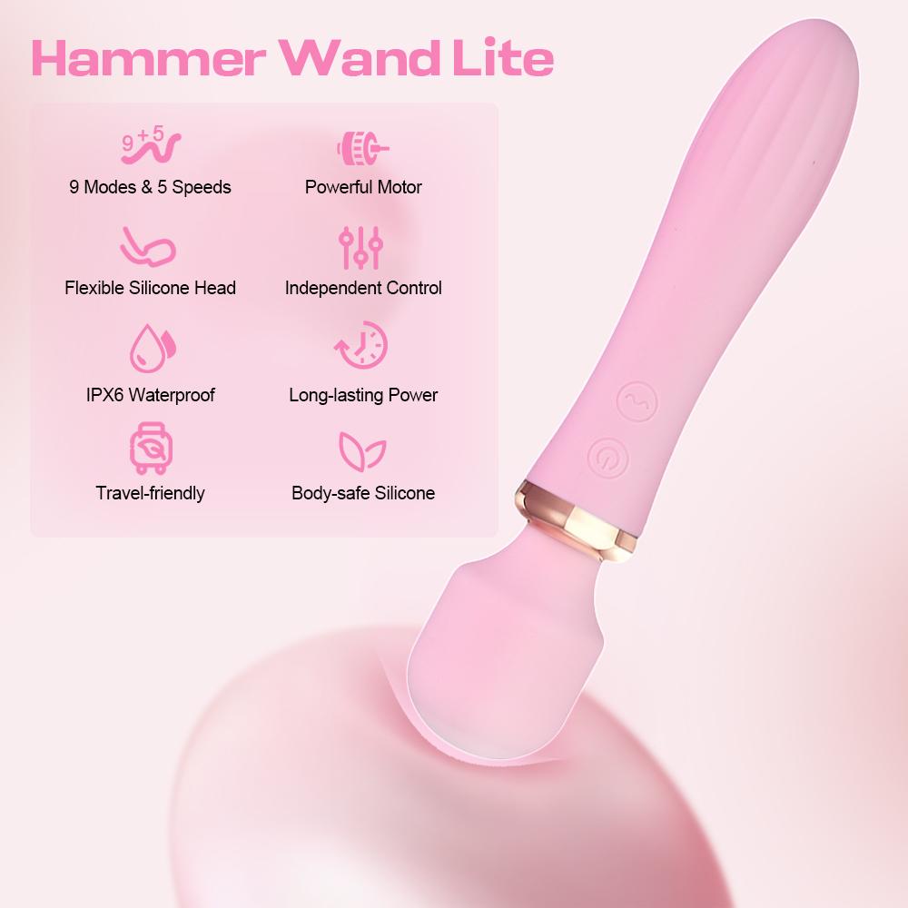 Vibrátor pro ženu Sexuální hračka Vibrační hůlka Pro dospělé Sexuální hračky Stimulátor klitorisu Vibrátory