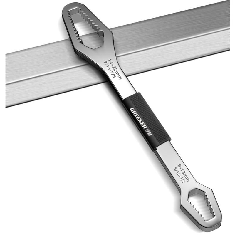 8-22mm Universal Torx Wrench Board Adjustable Double-head Torx Spanner Self-tightening Glasses Wrench Multi-purpose Tool