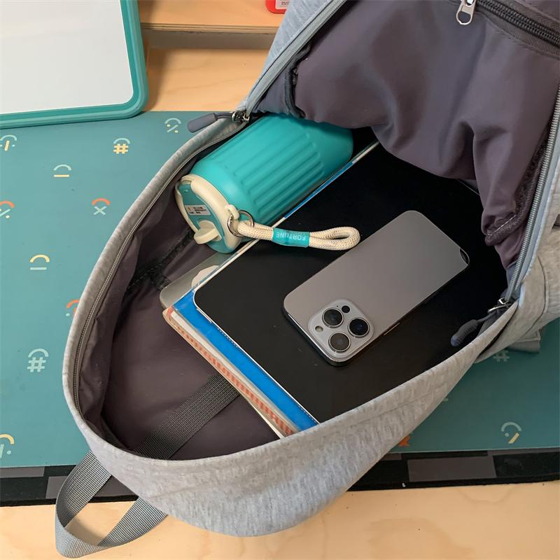 Schulrucksack für Mittelschülerinnen, bestickter Rucksack, leichter Reiserucksack
