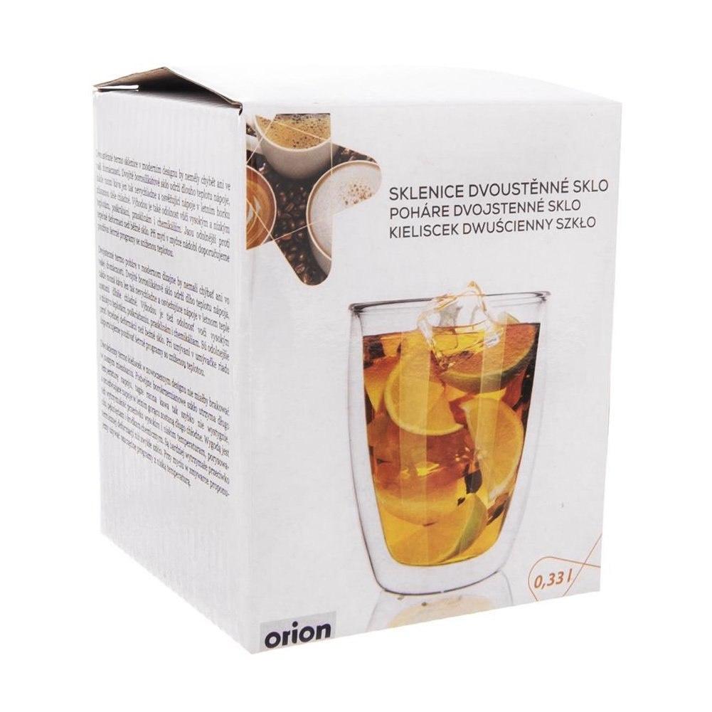 330ml DOUBLE-WALLED THERMAL GLASS FOR COFFEE