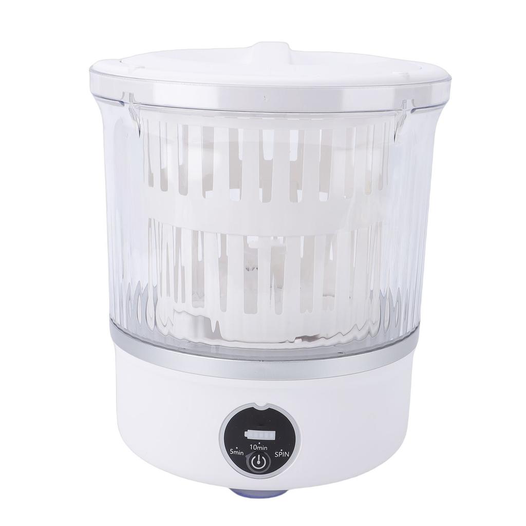 Portable Washing Machine Cordless Re able 3L Underwear Washer with LED   for Baby Clothes Socks