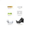 Wall Mount for PS5 Slim/PS5 (Disc and Digital), Steel Wall Bracket with 1 Headset Holder and 2 Controller Hooks