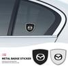 Styling Auto 3D Metallo Carrozzeria Auto Bagagliaio Decorazione Emblema Personalizzato Adesivo Accessori Per Mazda 3 5 Ms BK CX-5 CX6 M6 MX3 MX5 RX-8 GG