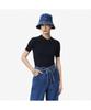 LACOSTE Women'S Ribbed Merino Wool Short Sleeve Sweater Af4146-55N 166