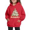 Sweatshirts For Teen Girls Hoodies Long Sleeve Drawstring Pullover Cute Printed Oversized Hoodie Christmas
